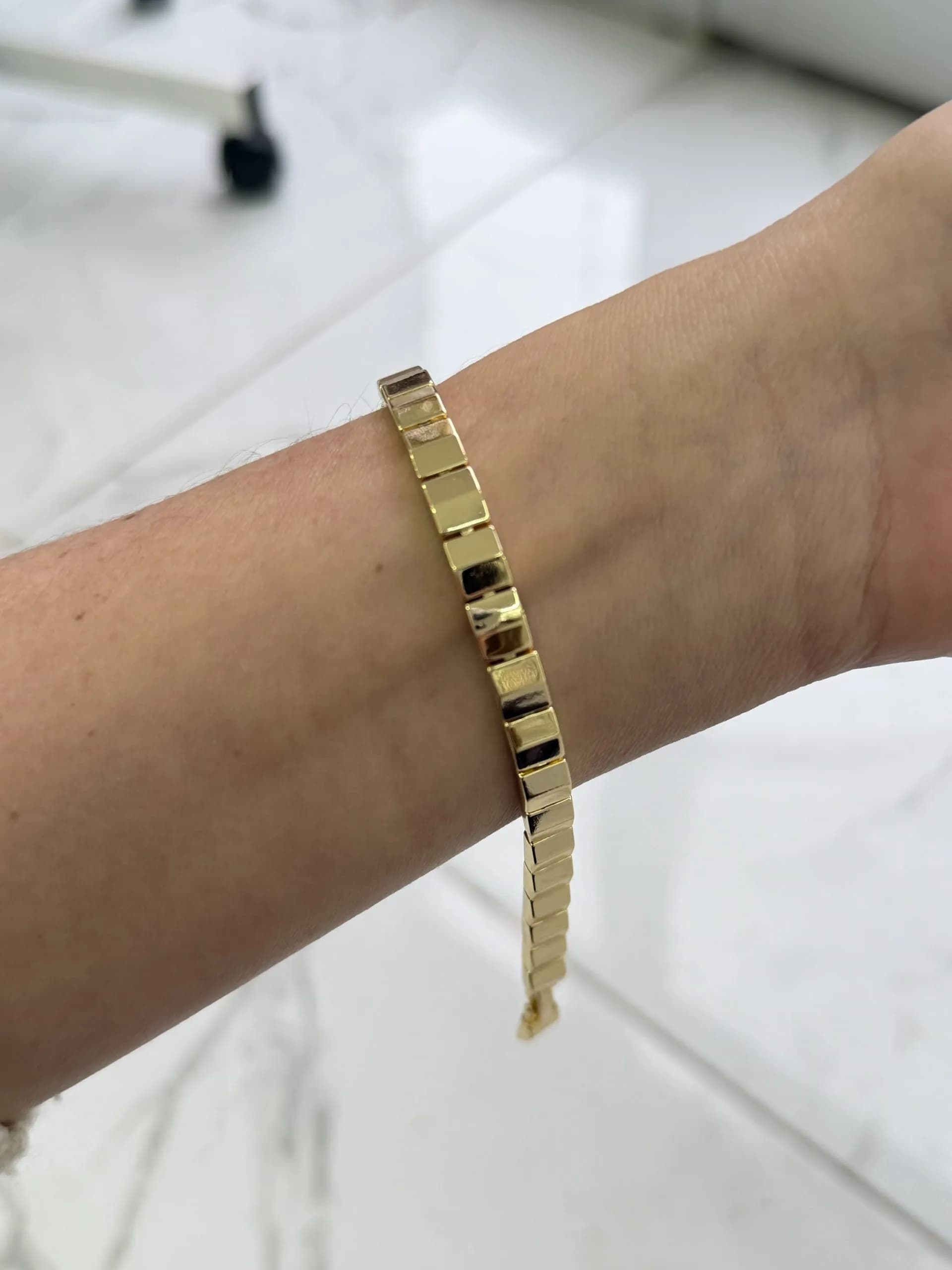 14K CM Altın Kaplama Bileklik 8