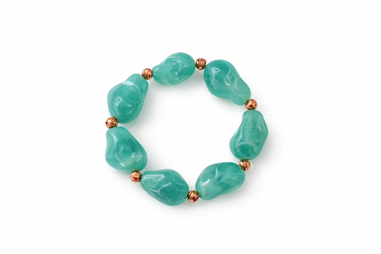 Mint Yeşili Rose Dorika Bileklik