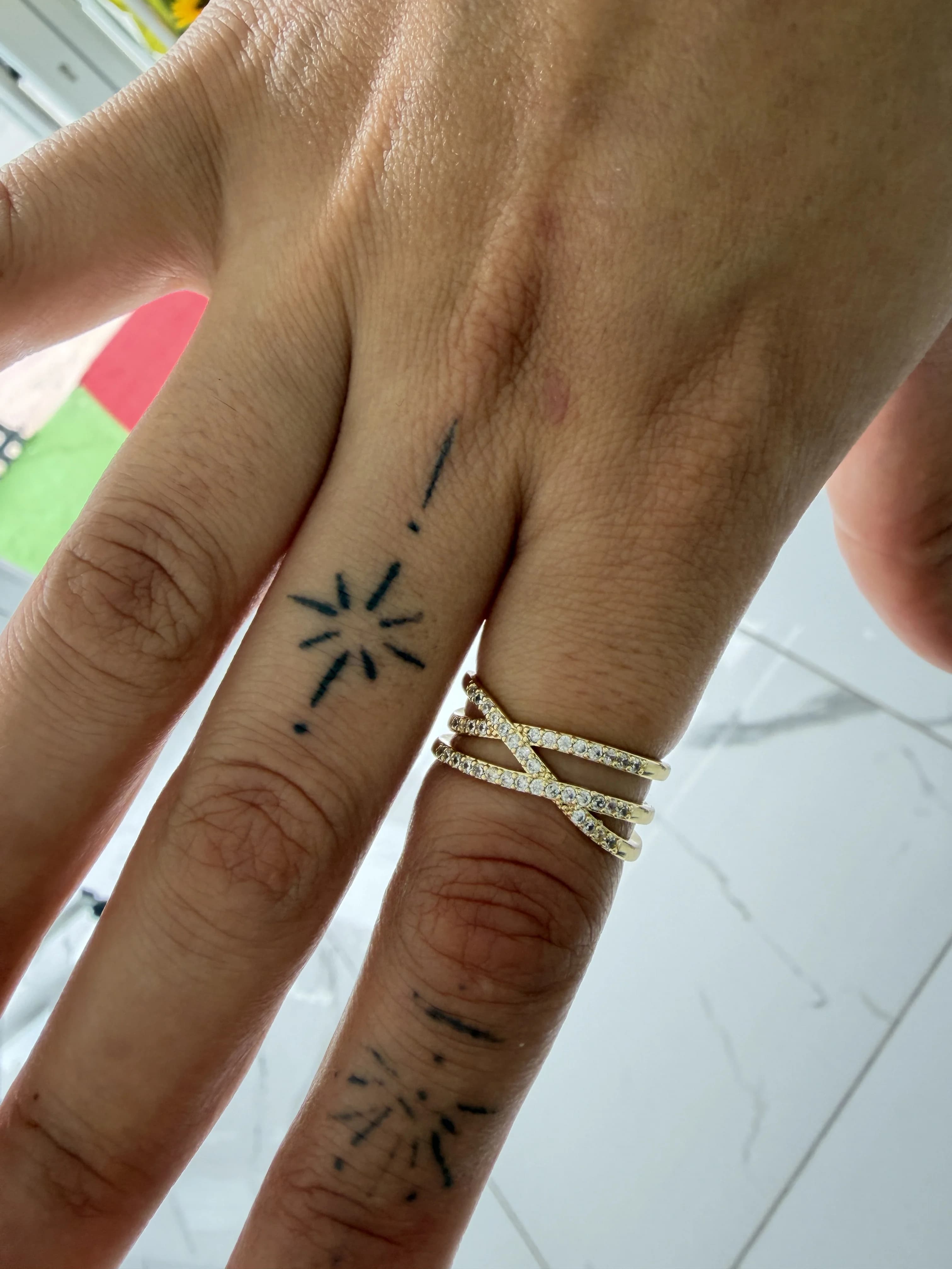 14K CM Altın Kaplama Yüzük 1