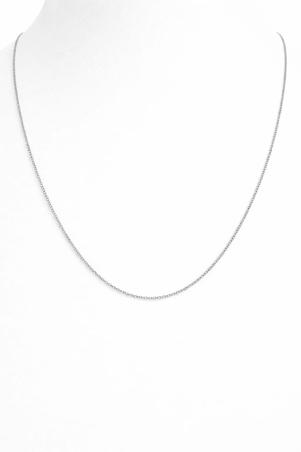 Çelik Gümüş Renk Düz Zincir