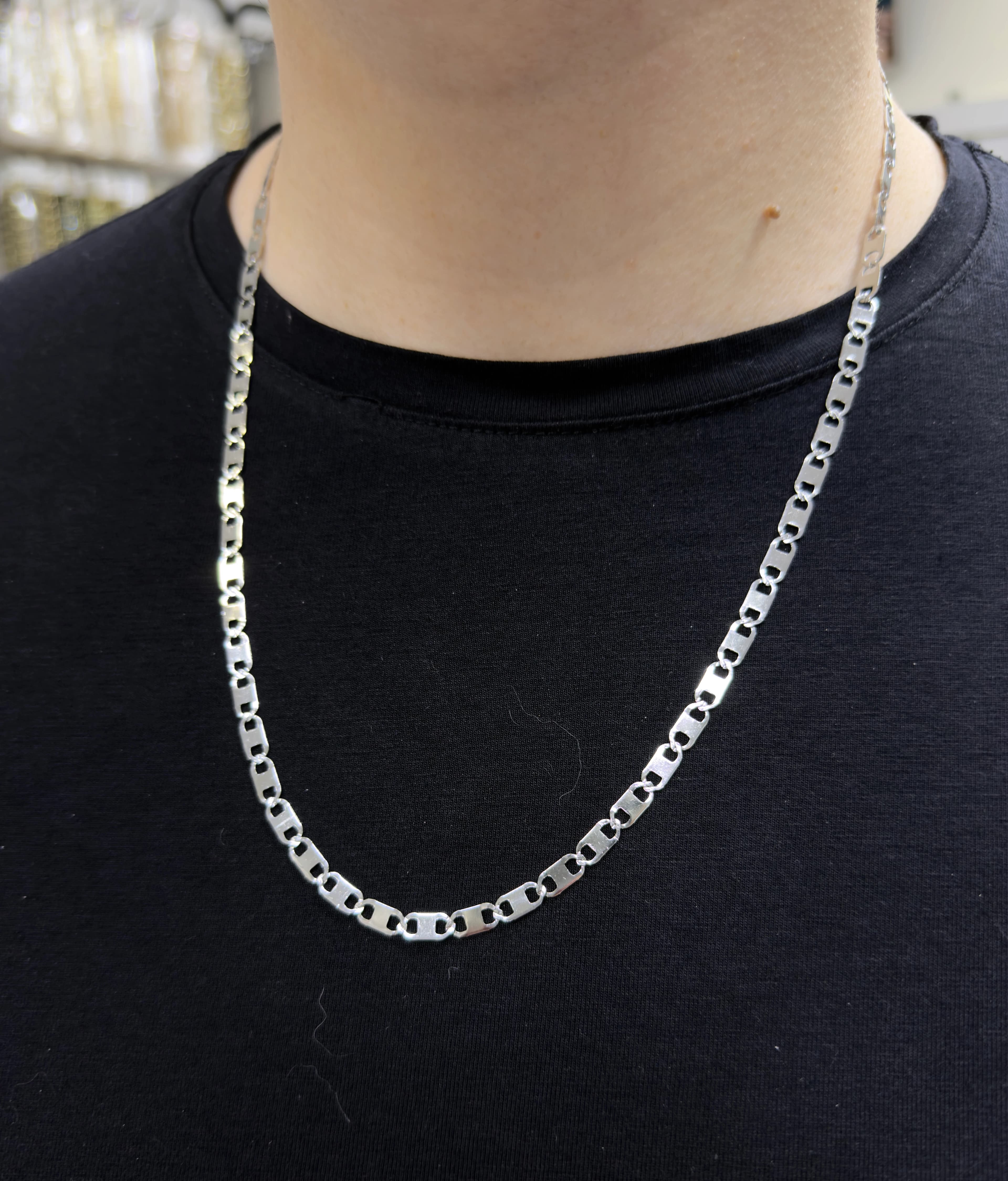 Çelik Erkek 60 cm Kolye