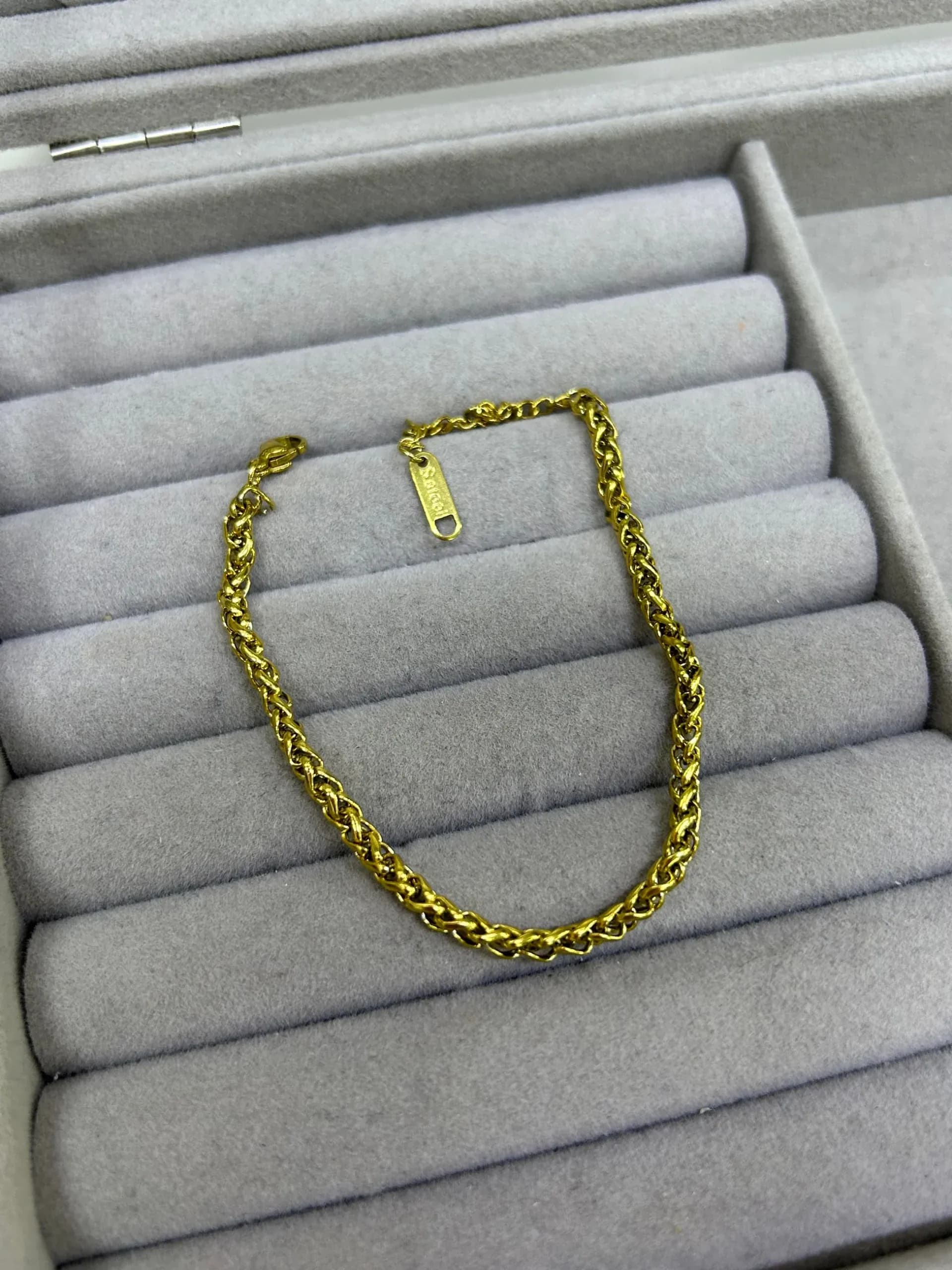 Çelik Dolma Zincir Bileklik