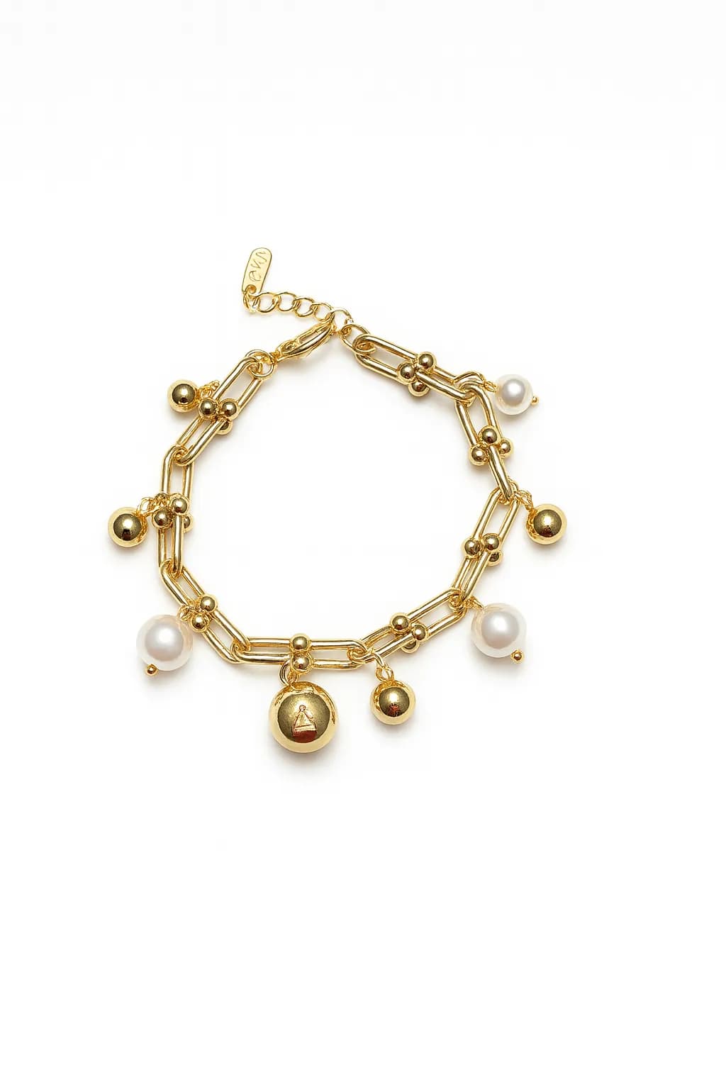 CM 14K Altın Kaplama Bileklik 045