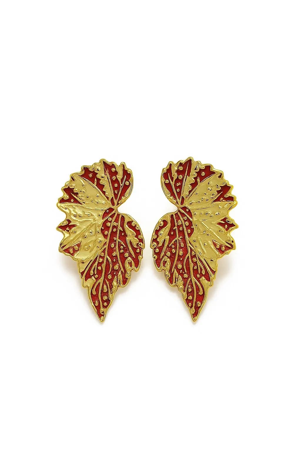 Hafif Kararmaz Yaprak Küpe