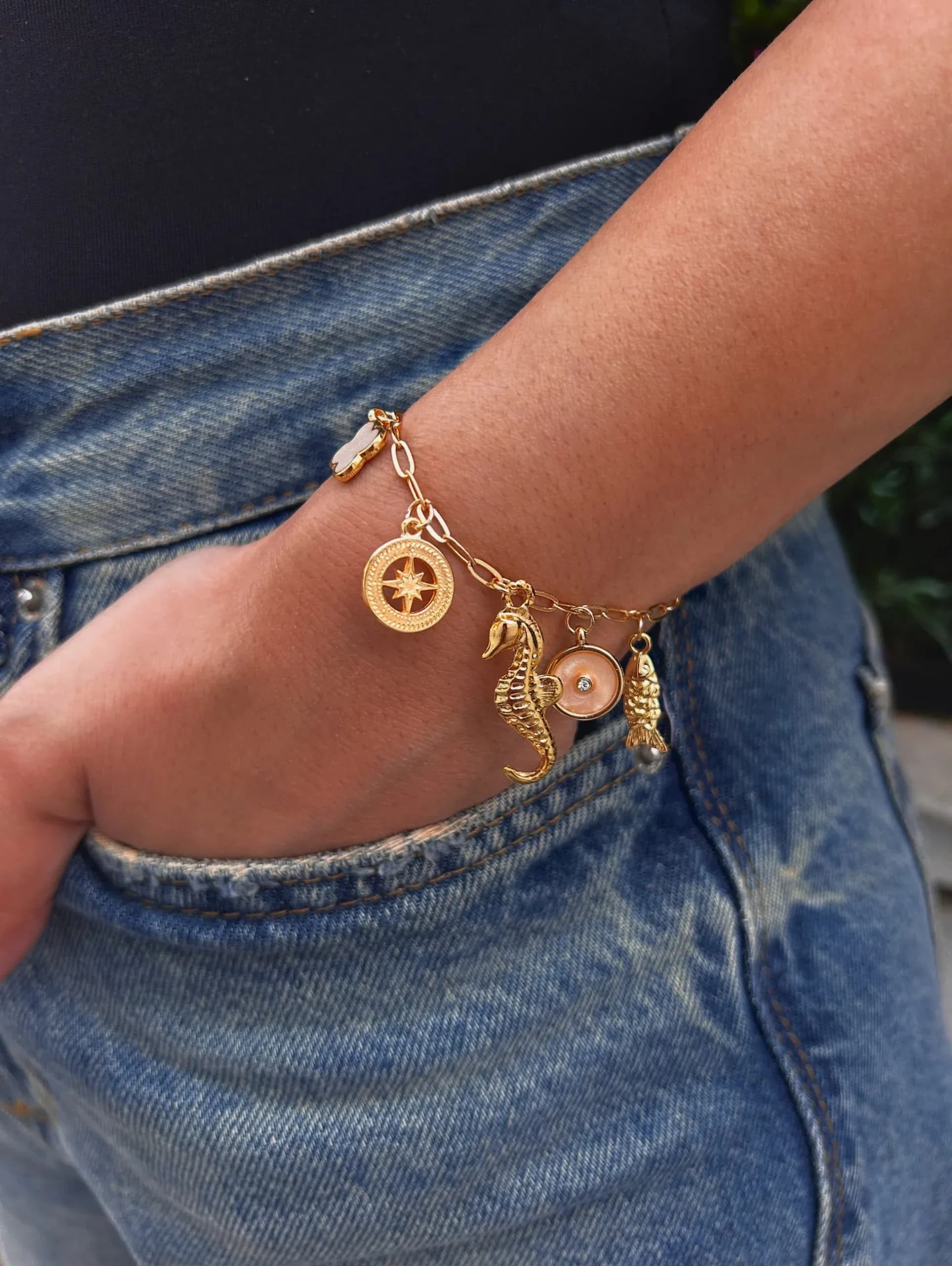 Vip Deniz Atı Charm Bileklik