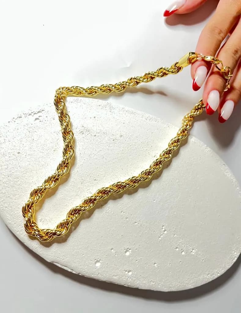 Vip Kalın Burgu Kolye