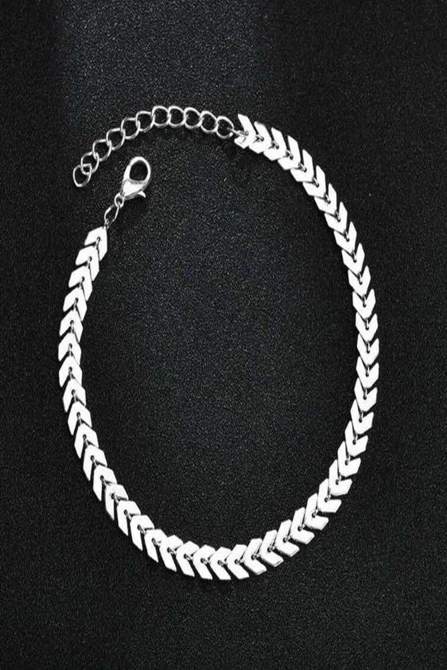 Balıksırtı Trend Halhal-silver