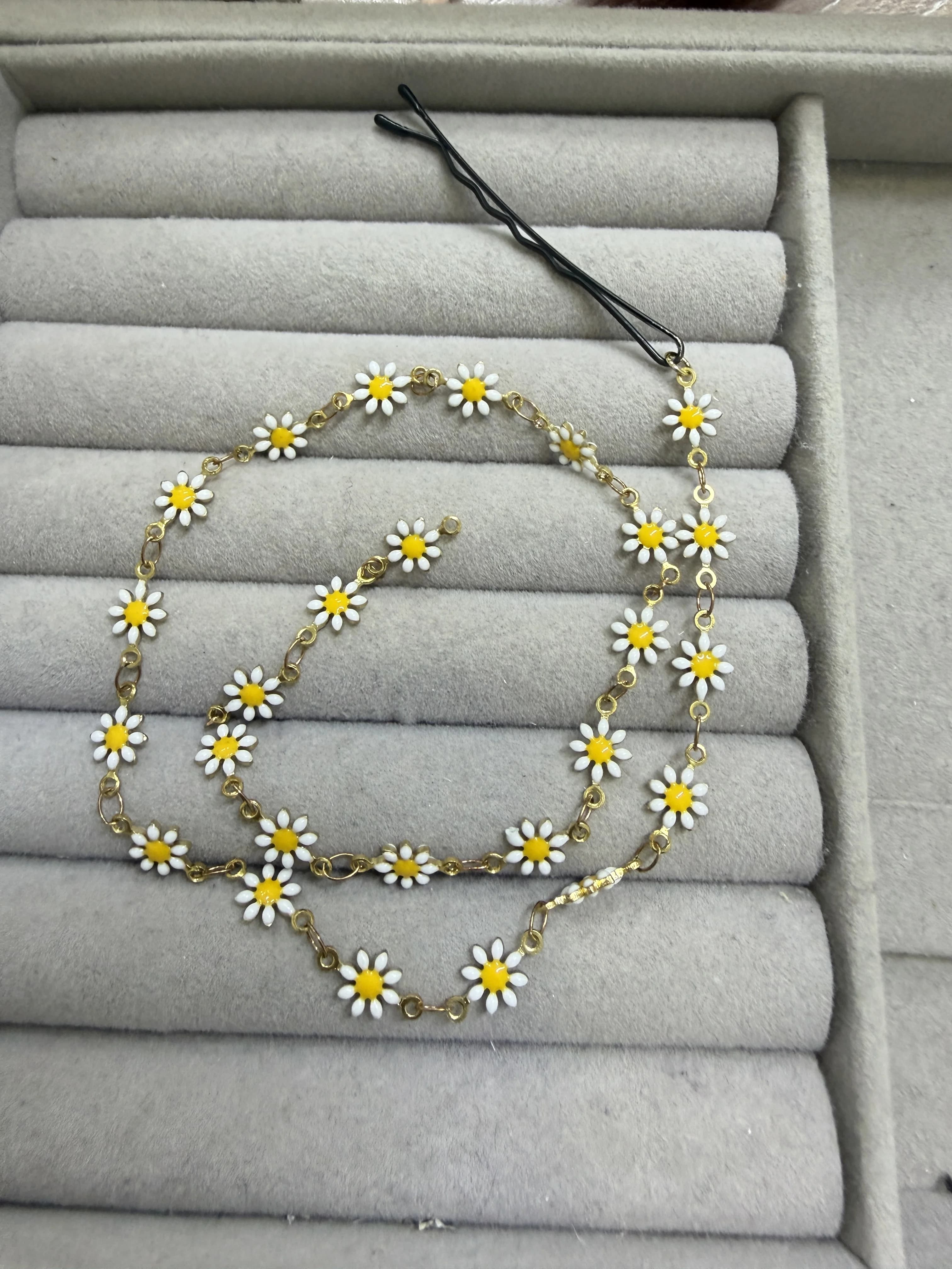 Papatya Saç Zinciri