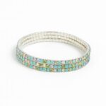 Lastikli Su Yolu Bileklik Mint Yeşili 1 Adet Fiyatıdır