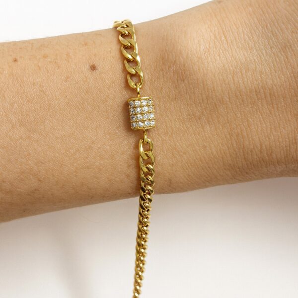 Çelik Taşlı Arpa Bileklik