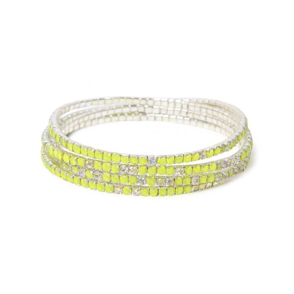 Lastikli Su Yolu Bileklik Sarı 1 Adet Fiyatıdır