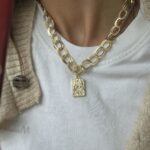 Vip Kalın Zincir Göz Kolye