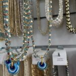 Vip Murano Tasarım Mavi Kolye