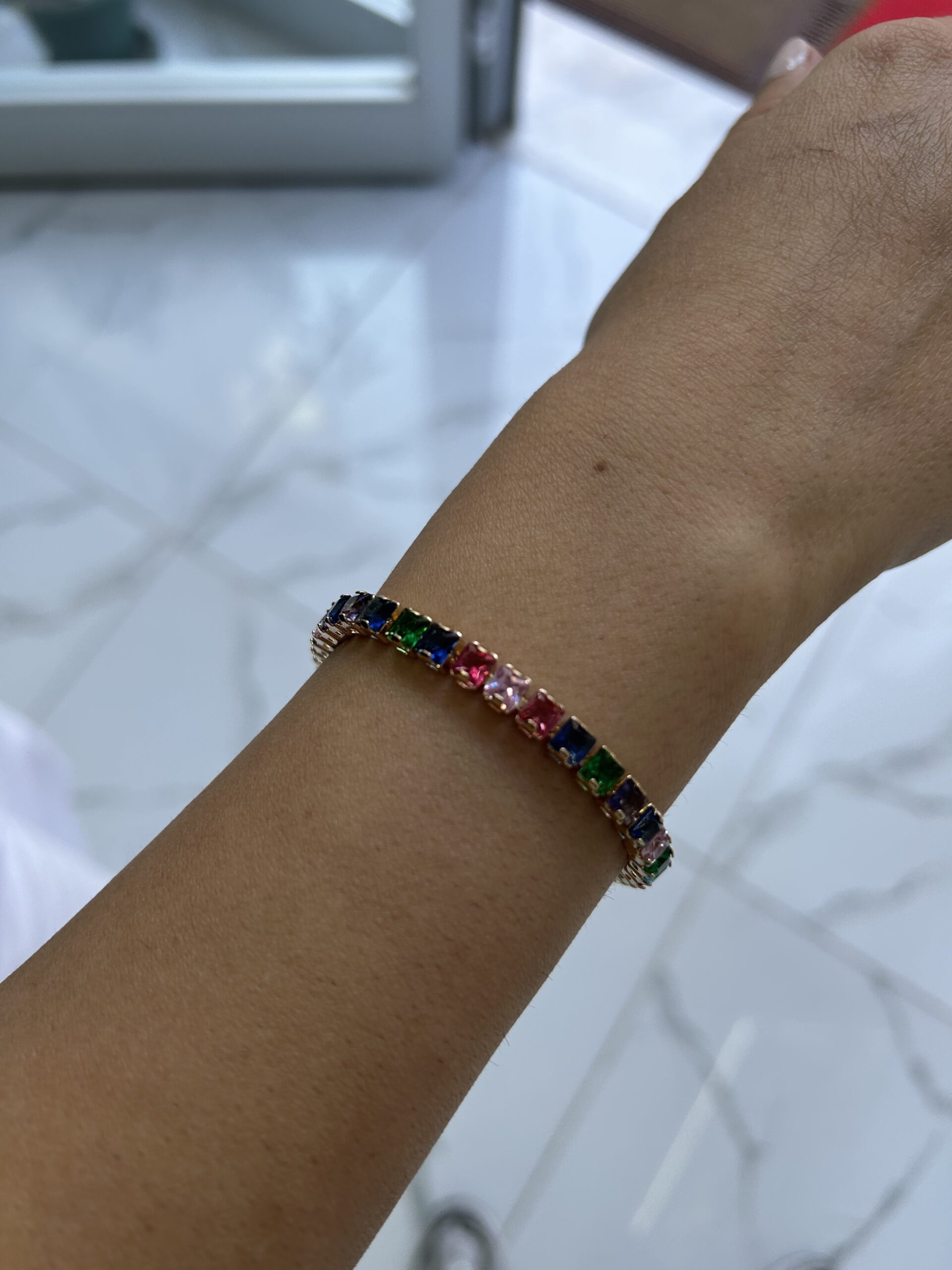 IMG_2975 Vip Renkli  Baget Su Yolu Bileklik - Görsel 1