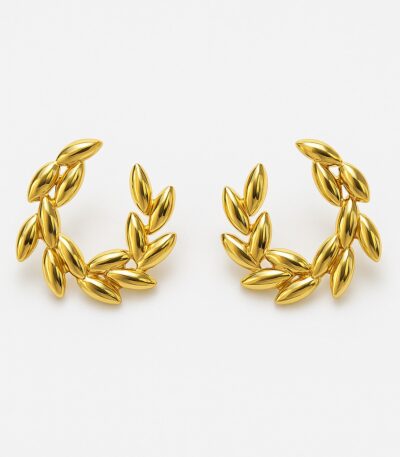 Çelik Gold Helen Küpe