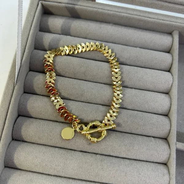 Vip Balıksırtı Zincit Tkilit Bileklik