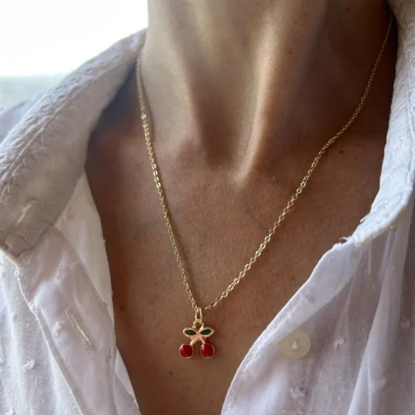 Kadın Kiraz Kolye