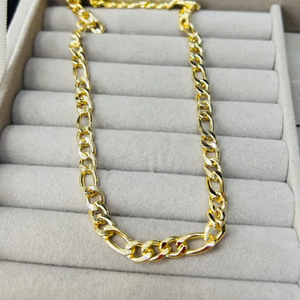Vip Gold Figaro Kolye 45 cm