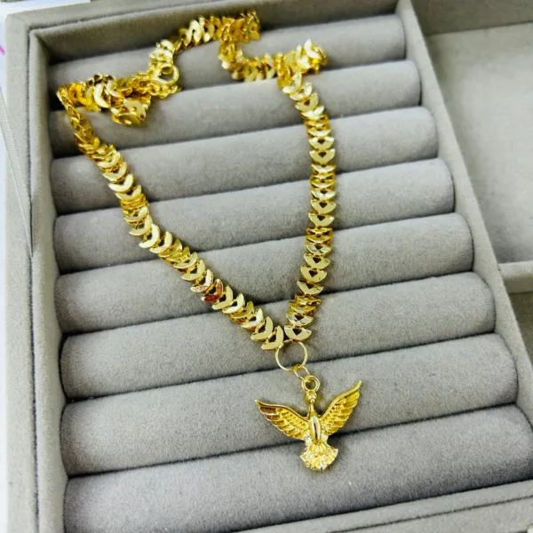 Vip Çavuş Zincir Anka Kuşu Kolye