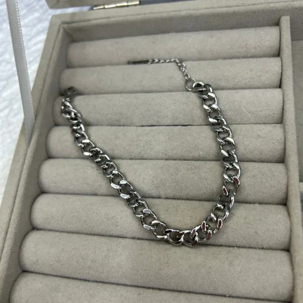 Çelik Erkek Arpa Bileklik