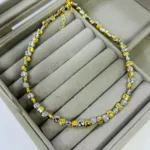 Vip Gold-Gümüş Renk Bohem Kolye