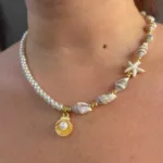 Vip Deniz Kabuğu İstiridye İnci Kolye