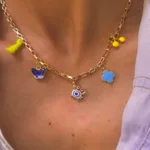 Vip Neon Yengeç Kolye