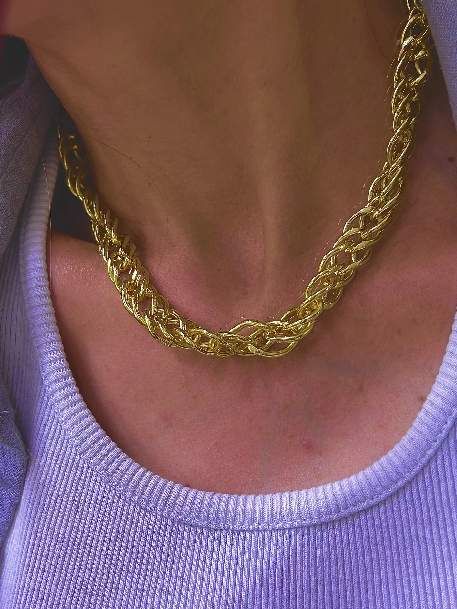 image_1950 Vip Ekstra Kalın Zincir Kolye - Görsel 1