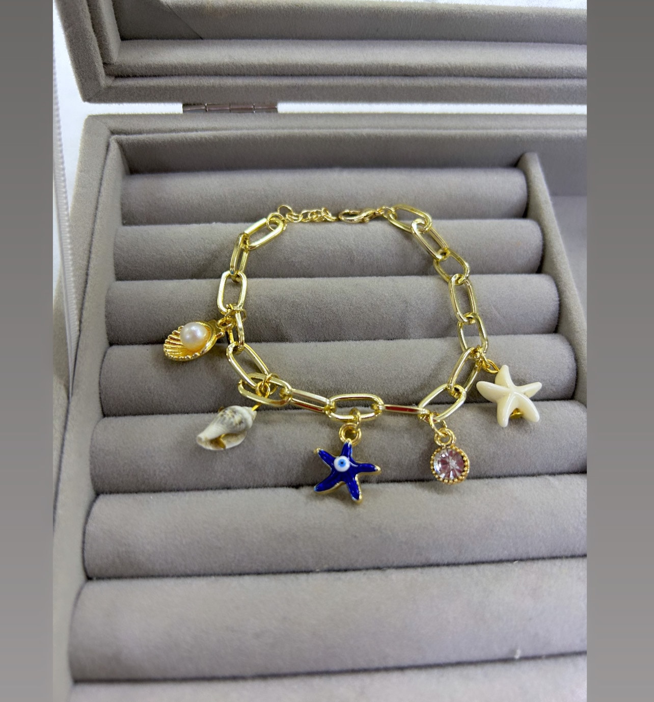 Kadın Deniz Yıldızlı Charm Bileklik Kadın Deniz Yıldızlı Charm Bileklik - Görsel 1