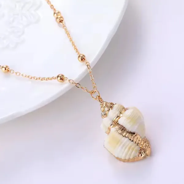 Vip Gold Deniz Sakyangoz Kabuk Kolye