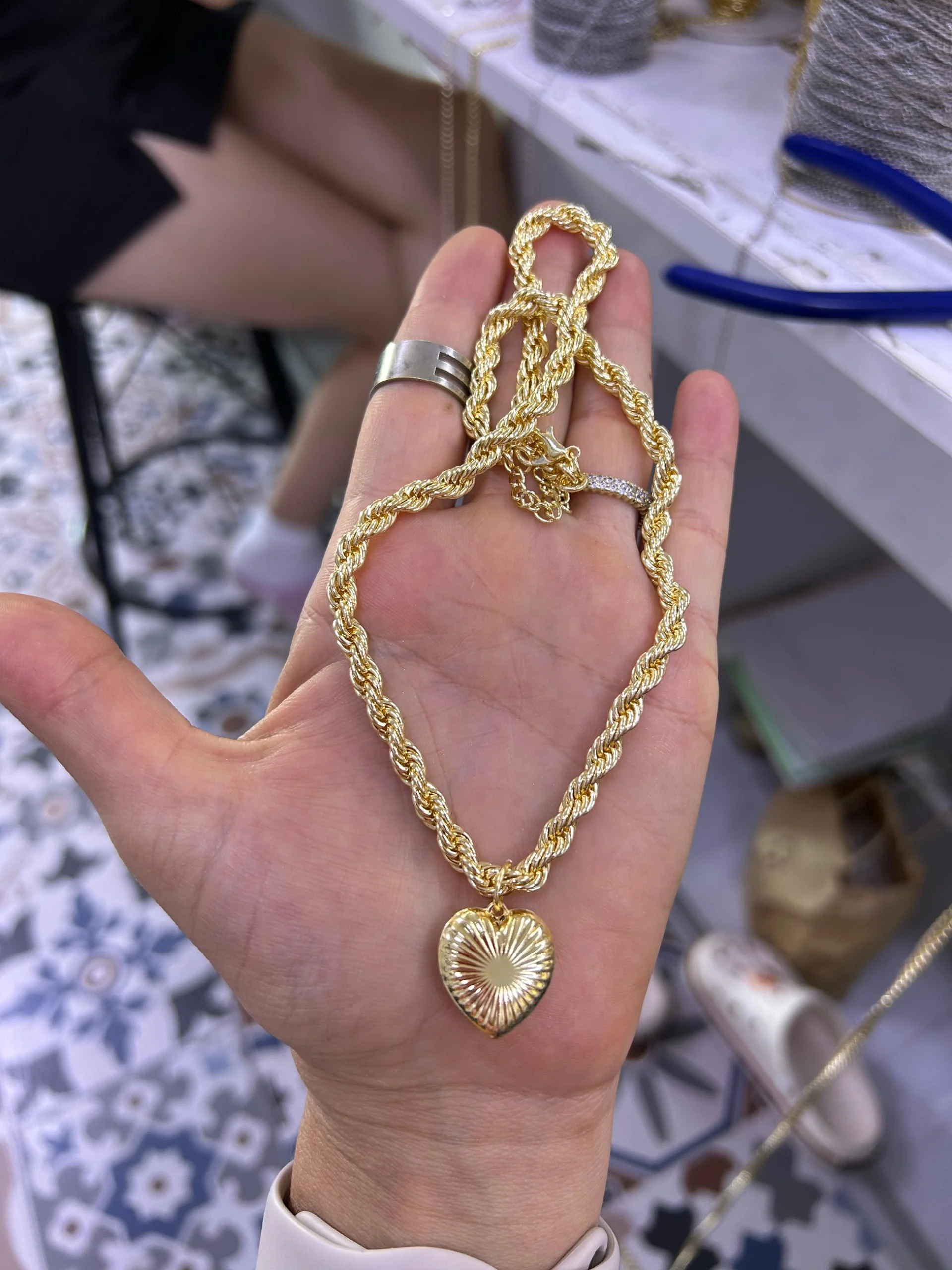 image_1950 Vip Burgu Kalp Kolye - Görsel 1