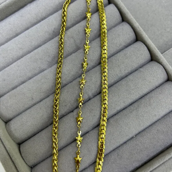 Çelik 3 lü Set Bileklik