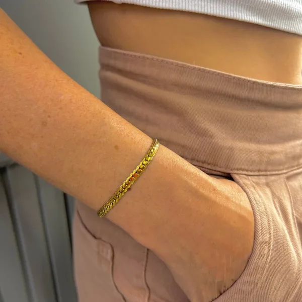 Çelik Sık Arpa Bileklik