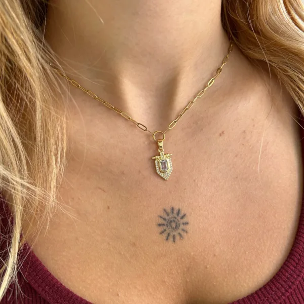 Çelik Ataç Zincir Baget Kolye