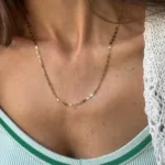 Çelik Gold Geçme Zincir 45+5 cm