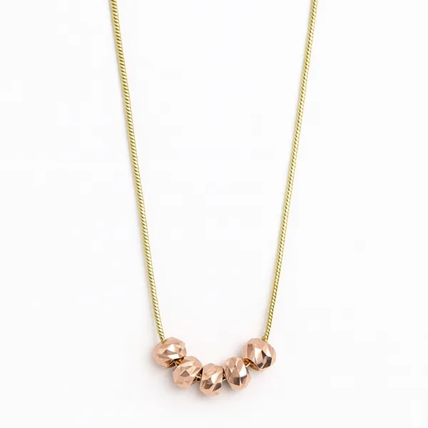 Çelik Rose Dorikalı Kolye