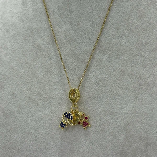 Çelik Best Friends Sevgi Charm Kolye