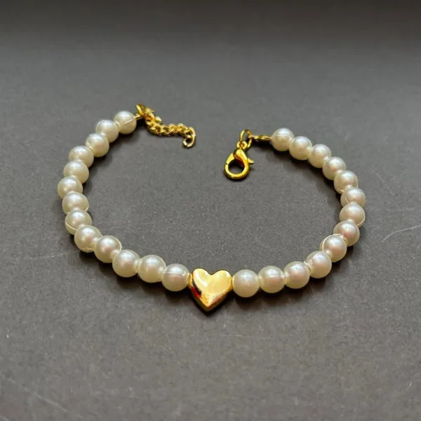 Kalp İnci Bileklik
