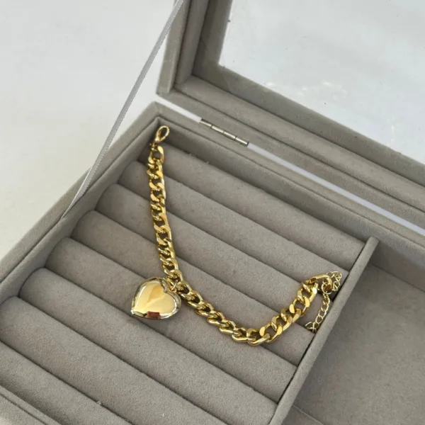 Vip Gold Arpa Balon Kalp Bileklik