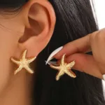 Deniz Yıldızı Küpe