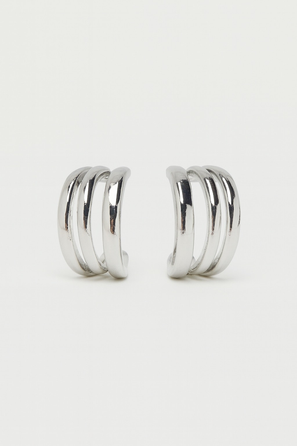 image_1950 Vnt Gümüş Renk Küpe - Görsel 1