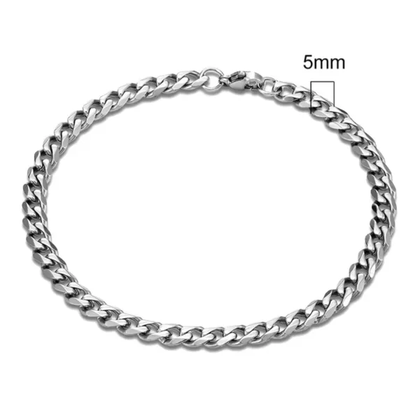 Çelik Erkek Arpa Bileklik