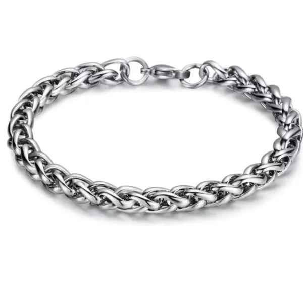 Çelik Erkek Dolma Zincir Bileklik