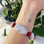 Vip Mercan Boncuk Detay Kemik Bileklik