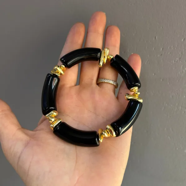 Siyah Kemik Bileklik