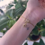 Çelik Çilek Charm Bileklik