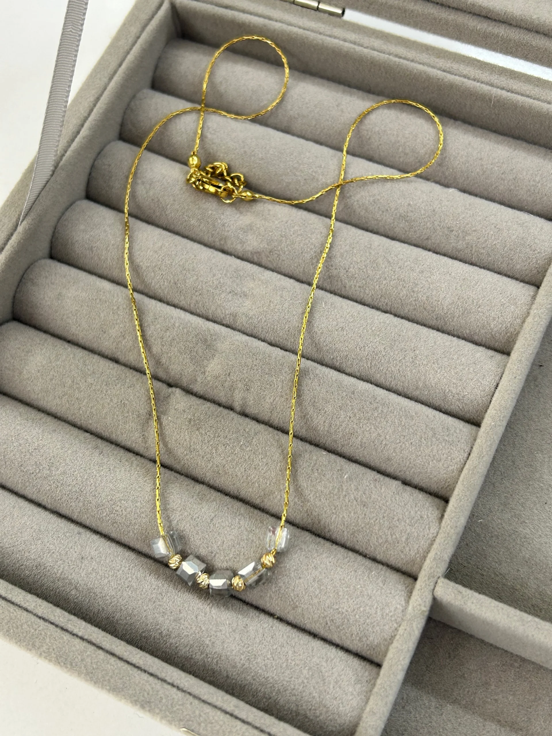 Çelik Parlak Dorika Kolye Çelik Parlak Dorika Kolye - Görsel 1