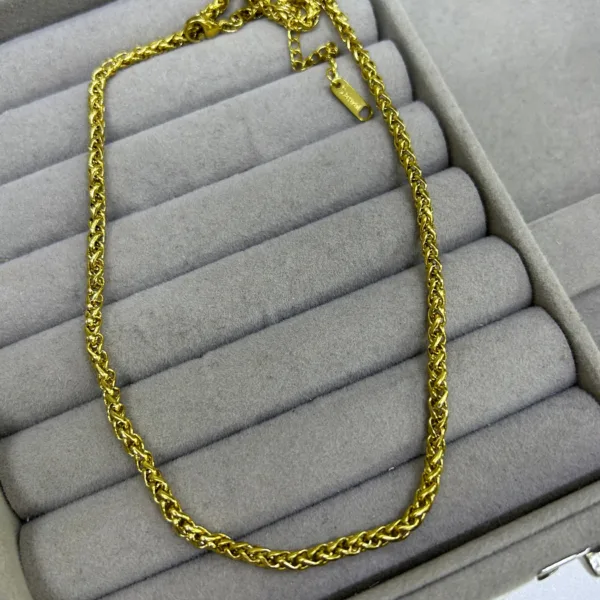 Çelik Dolma Zincir Kolye