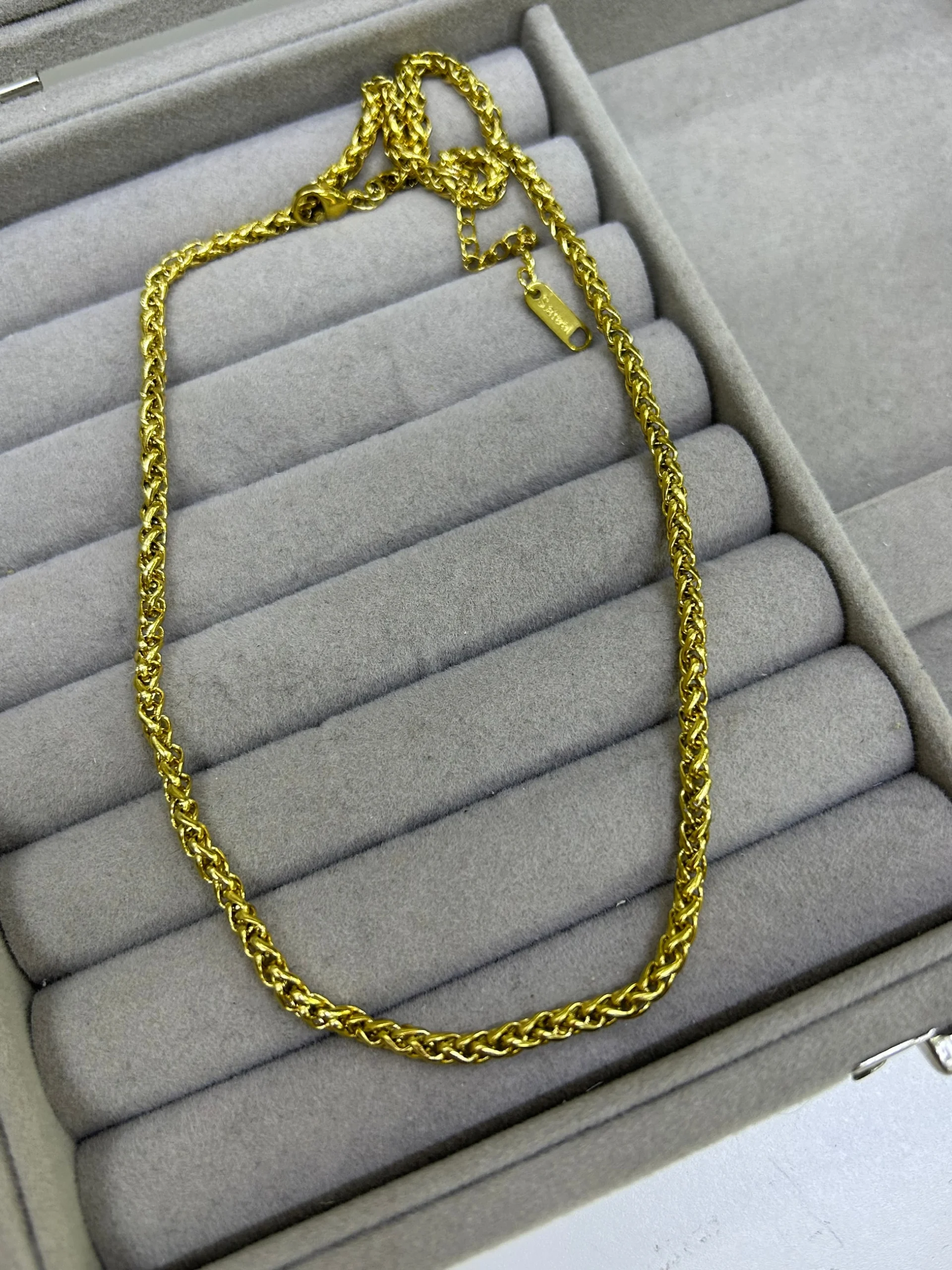 Çelik Dolma Zincir Kolye Çelik Dolma Zincir Kolye - Görsel 1