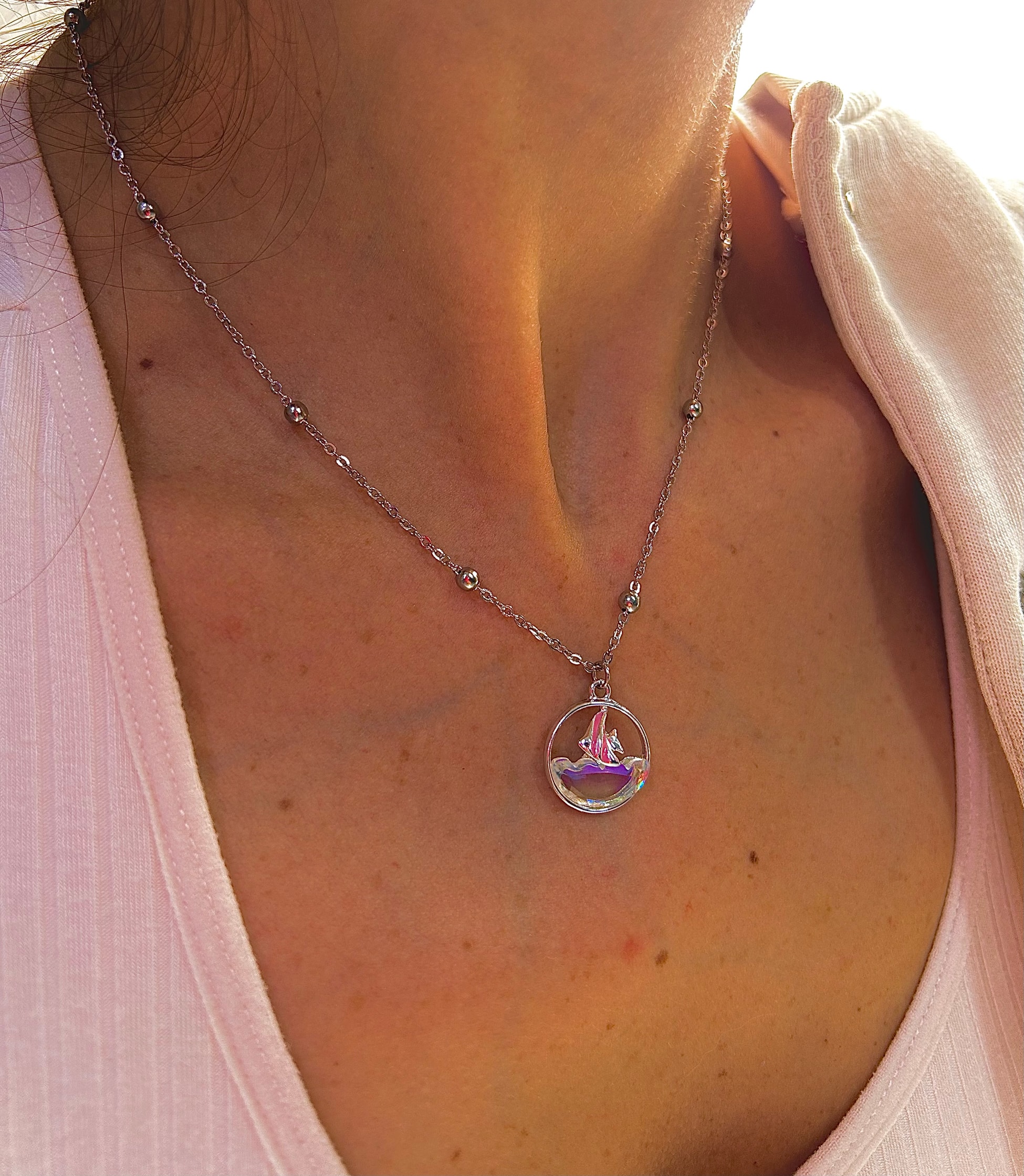 Çelik Denizde Balık Kolye Çelik Denizde Balık Kolye - Görsel 1